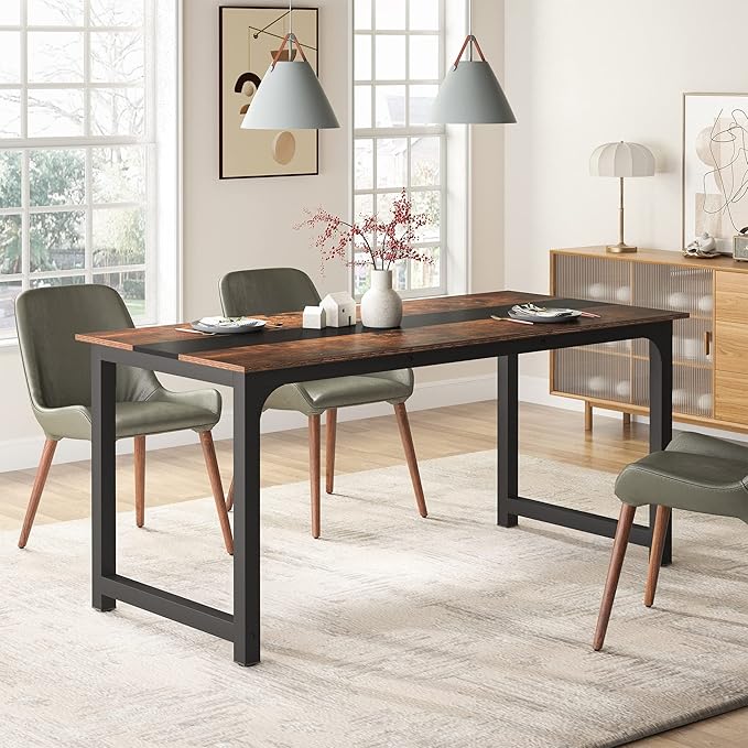 Tribesigns Modern Computer Desk, 70.8 x 31.5 inch Large Office Desk Computer - Image 8