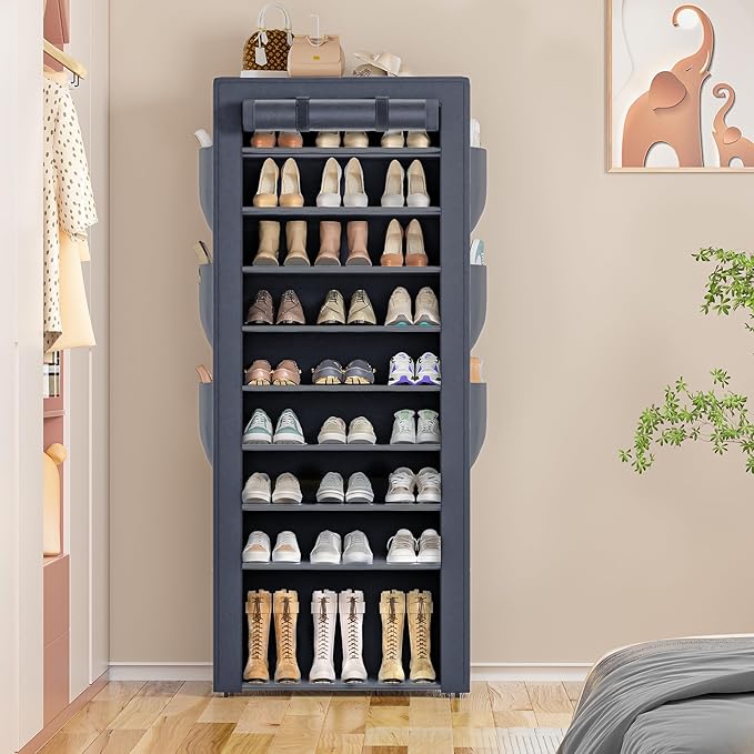 Shoes Rack 10 Tier Tall Shoe Rack - Image 7