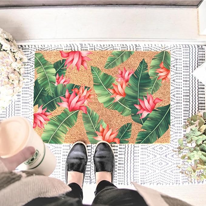 Funny Coir Doormat Beautiful Print - Image 2