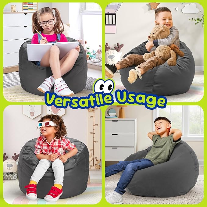 Hobestluk Bean Bag Chairs 2.5FT Bean Bag Chair - Image 5