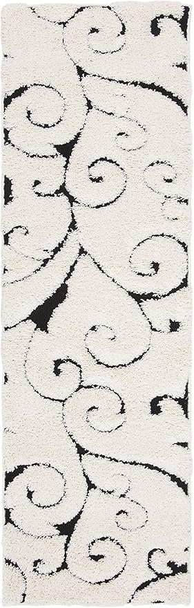 SAFAVIEH Florida Shag Collection Runner Rug - Image 2