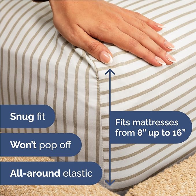 Twin XL Size 3 Piece Sheet Set - Image 3