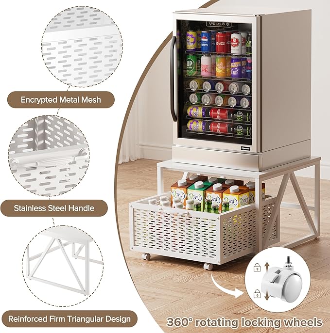 Urban Deco Mini Fridge Stand - Image 4