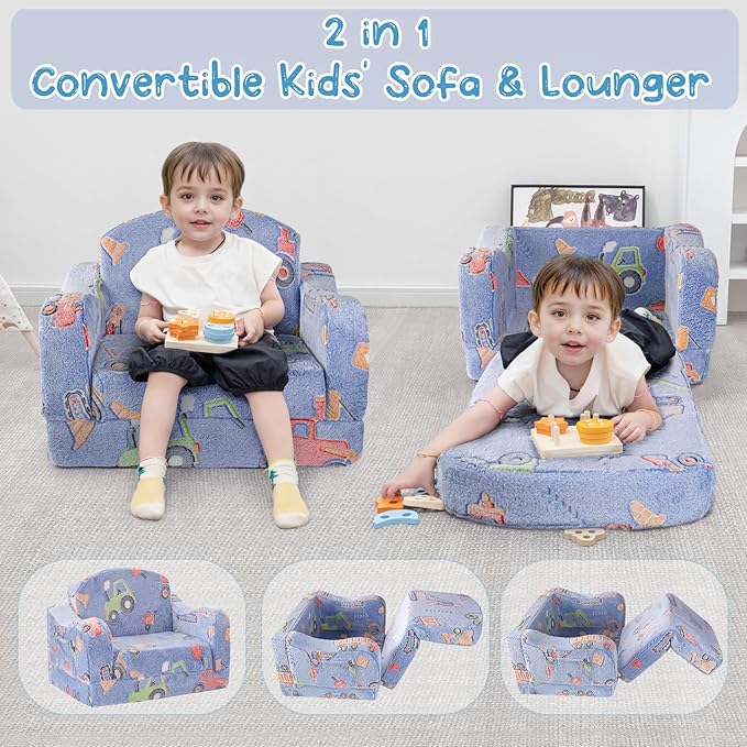 Comfy Toddler Chair and Couch for Kids - Image 8