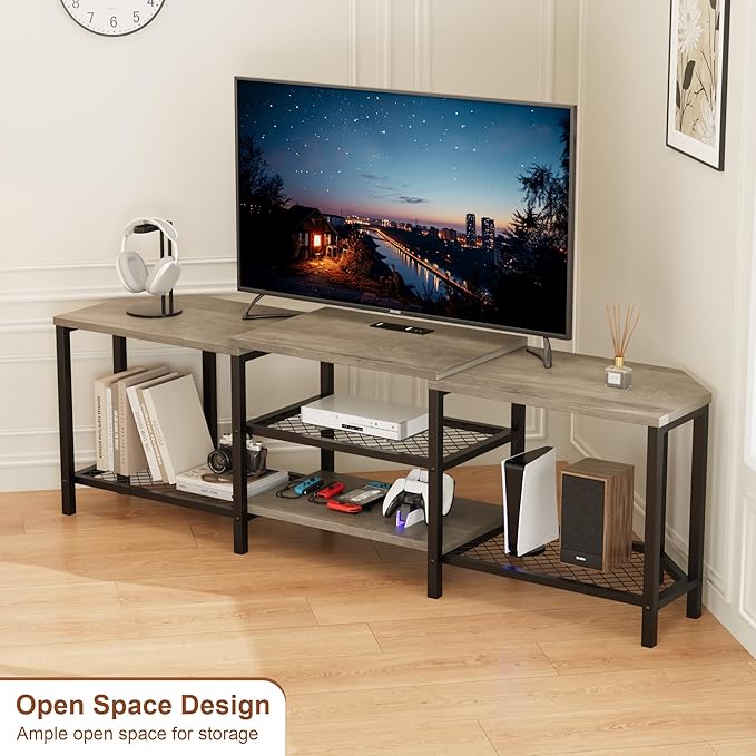 GarveeHome 67 Inch Large TV Stand - Image 7