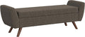 HomePop Modern Storage Bench by HomePop