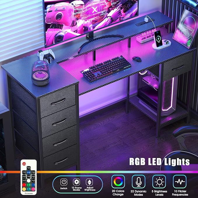 55 Inch Computer Gaming Desk - Image 5