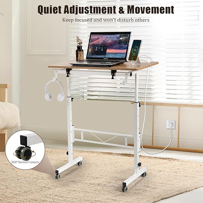 SIDUCAL Standing Desk Height Adjustable - Image 6