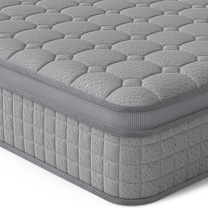Vesgantti 12 Inch Multilayer Hybrid Queen Mattress by Vesgantti