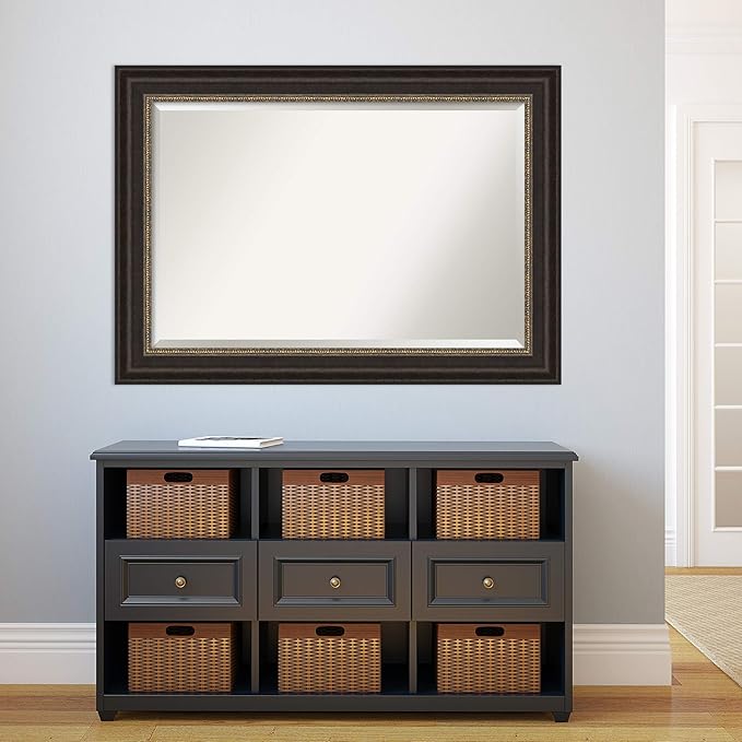 Amanti Art Bronze Bathroom Mirror - Image 5