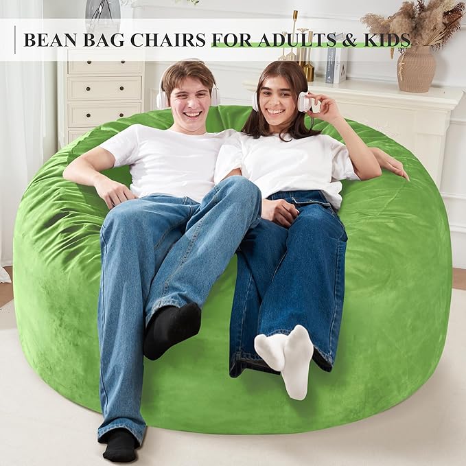 Homguava 5 FT Bean Bag Chair: 5' Bean Bags - Image 3