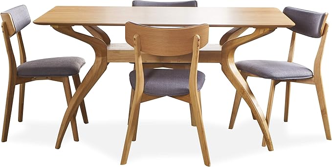 Christopher Knight Home Nissie Mid-Century Wood Dining Set by ChristopherKnightHome