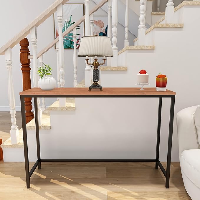 HOMERECOMMEND Console Sofa Tables End Table Computer Desk Coffee Snack Console - Image 3