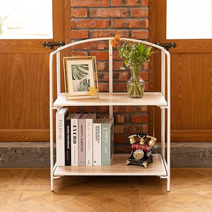 Crofy No Assembly Folding Bookshelf - Image 7