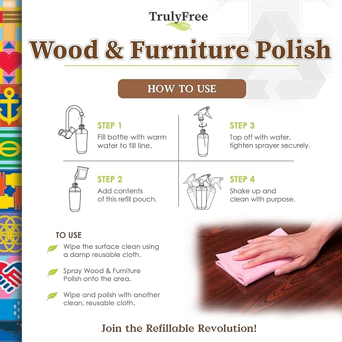 Natural Wood Cleaner & Furniture Polish - Image 7