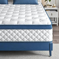 Queen Mattress 10 Inch Medium Firm, Hybrid Queen size Bed Mattress, Memory Foam by Laccard