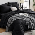 HEVUMYI Black Twin-XL Comforter Set by HEVUMYI