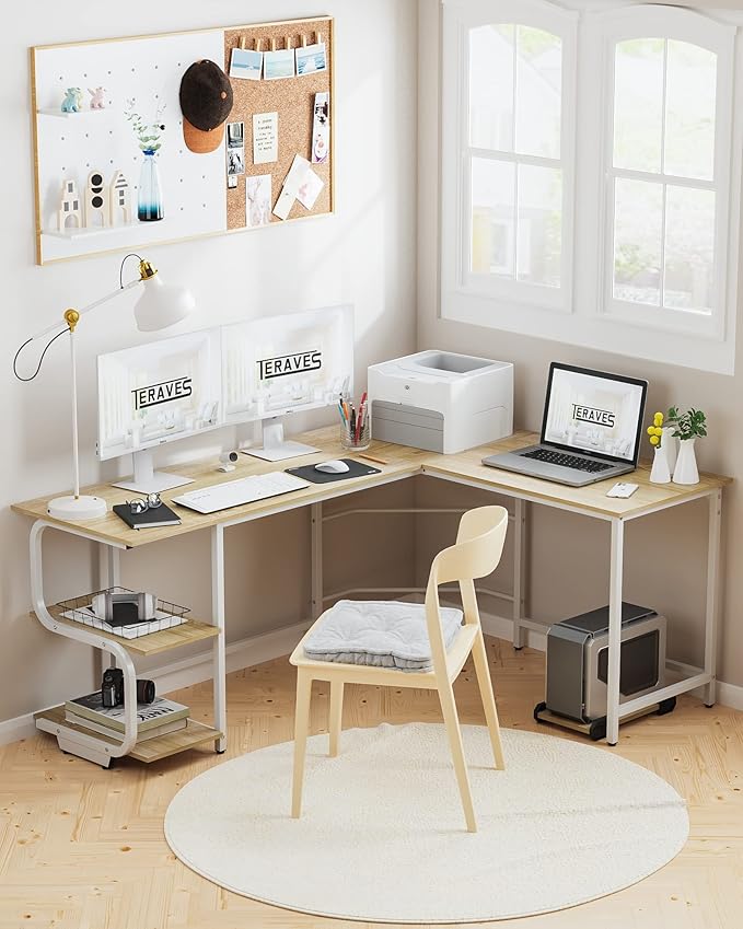 Teraves Reversible L Shaped Desk - Image 2