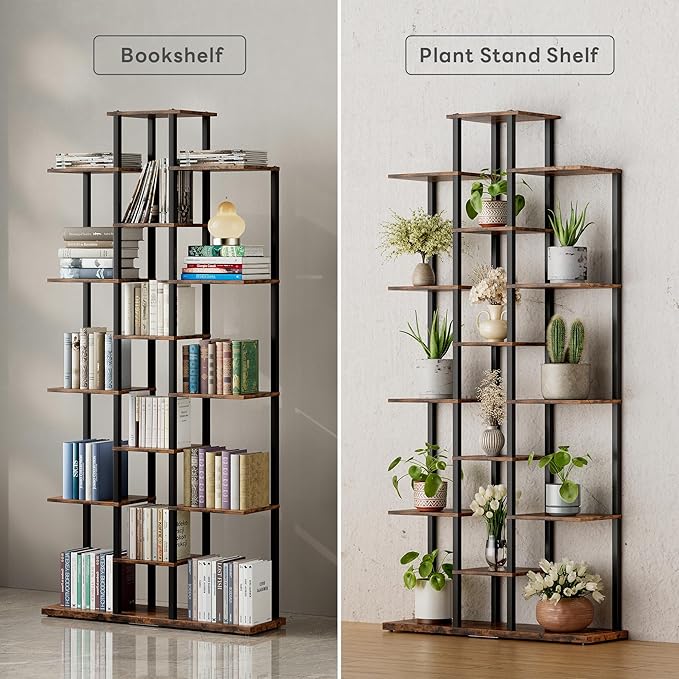 Bookshelf，Small Bookcase for Small Space，6-Tier Bookshelf for Living Room - Image 6