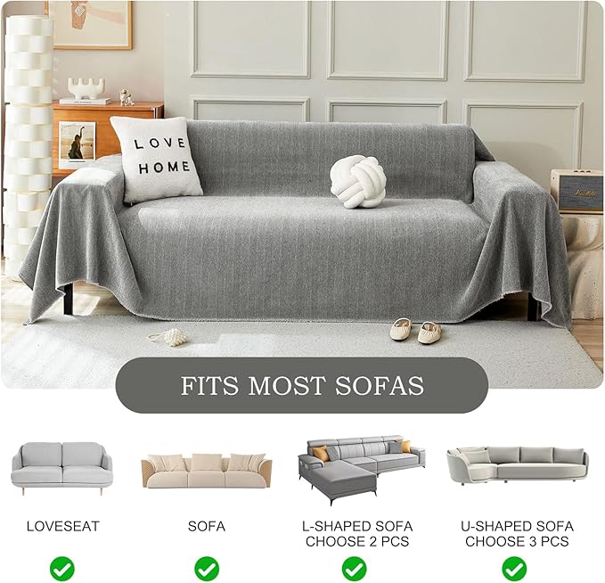 STACYPIK Jacquard Non Slip Sofa Cover - Image 8