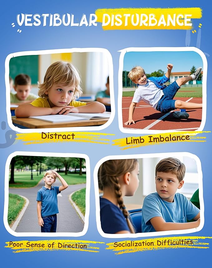 Spinning Chair for Autistic Kids, Sensory Swivel Chair, 220LBS Weight Capacity - Image 5