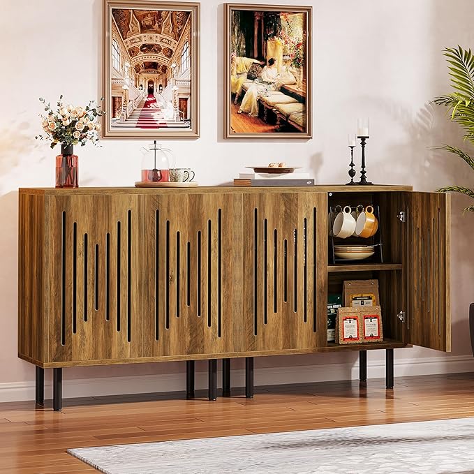 Tribesigns Set of 2 Sideboard Buffet - Image 7