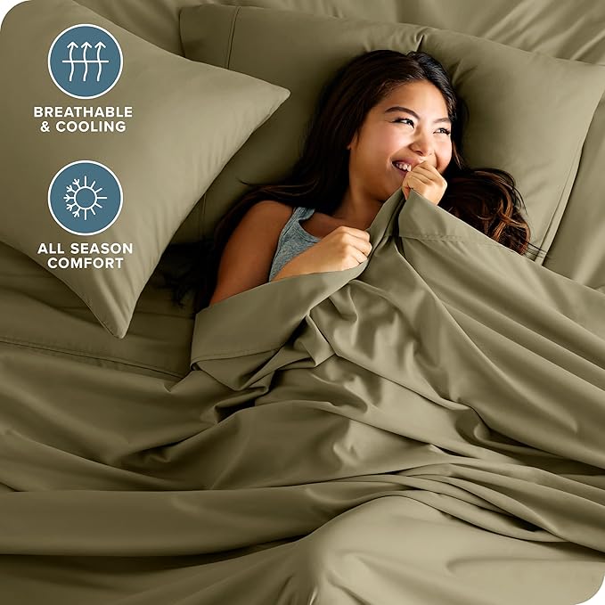 Bare Home California King Sheet Set - Image 3