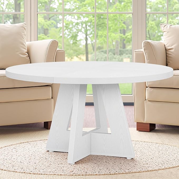 NicBex 47-Inch Round Dining Table - Image 7