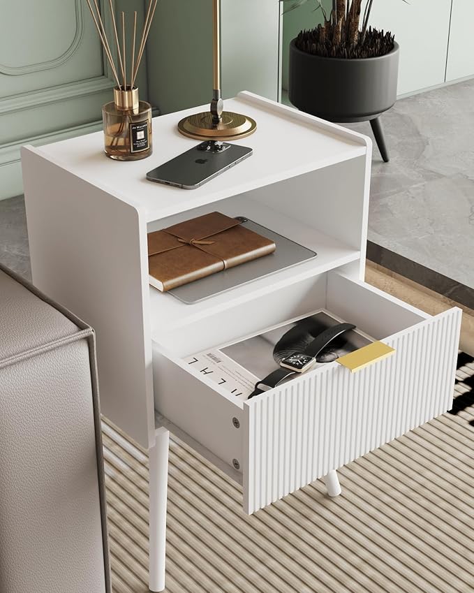 Nightstand, Modern Bedside Table - Image 4