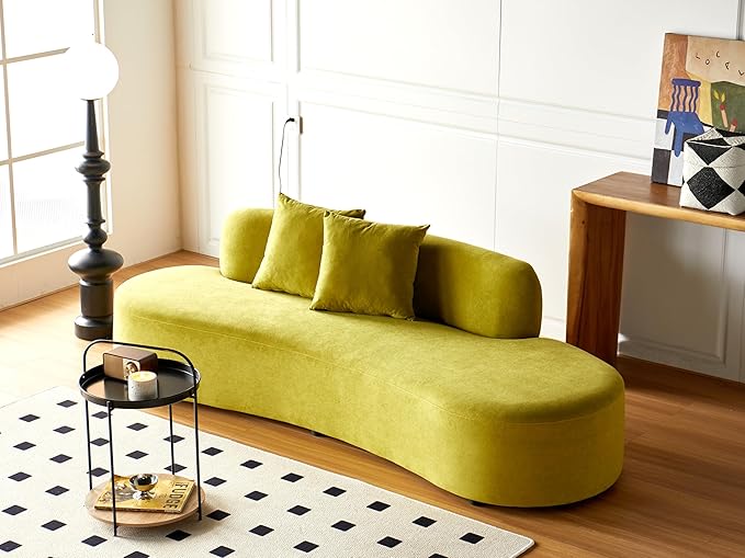 Container Furniture Direct 90" Curved Sofa - Image 10
