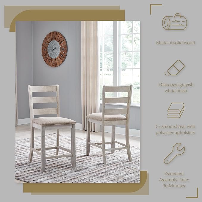 Signature Design by Ashley Skempton 24" Counter Height Upholstered Barstool - Image 4