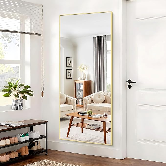 36x72inch Bathroom Mirror, Large Rectangular Wall Mirrors - Image 7