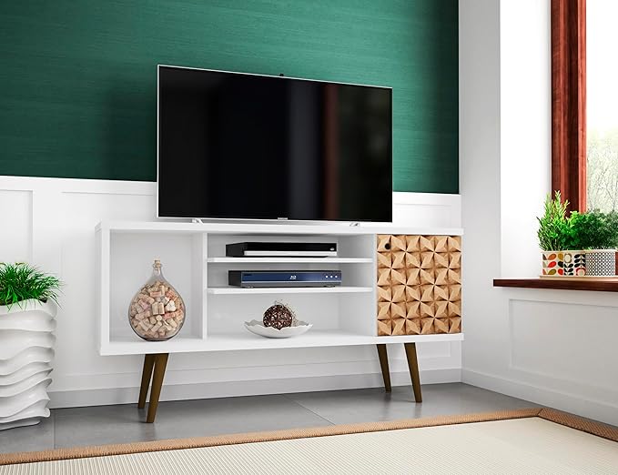 Manhattan Comfort Liberty Mid Century Modern TV Stand - Image 2