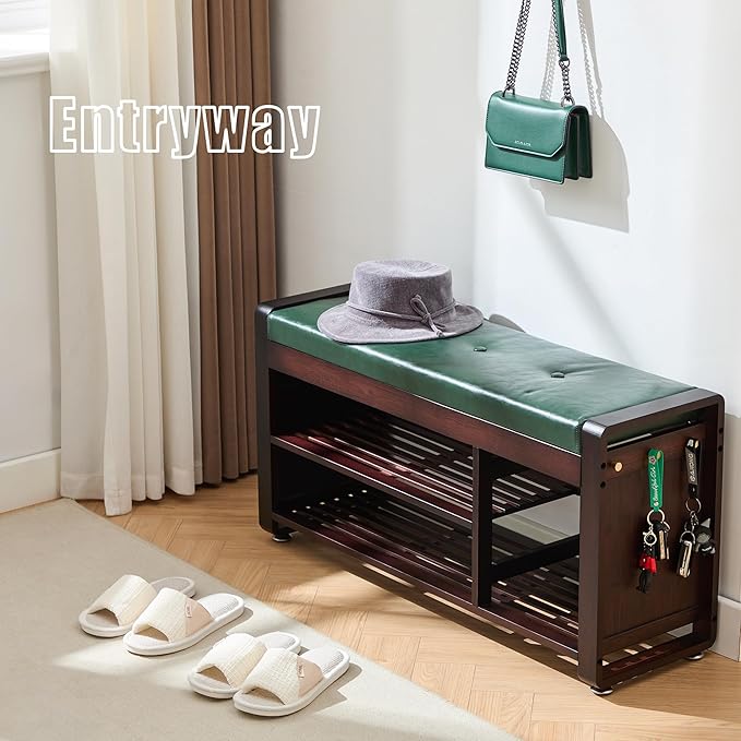 Nnewvante 37.4 inch Shoe Bench - Image 7