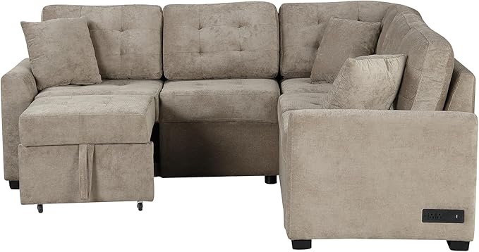 82" Convertible Sleeper Sofa - Image 15