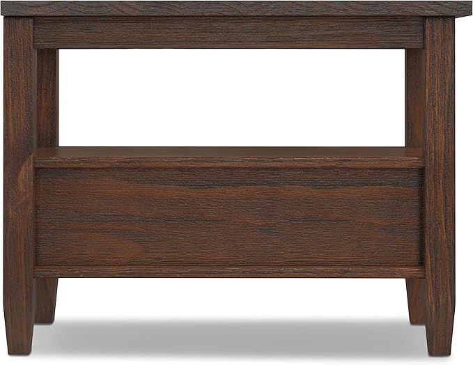 SIMPLIHOME Warm Shaker SOLID WOOD 14 Inch Wide Rectangle Transitional Narrow - Image 7
