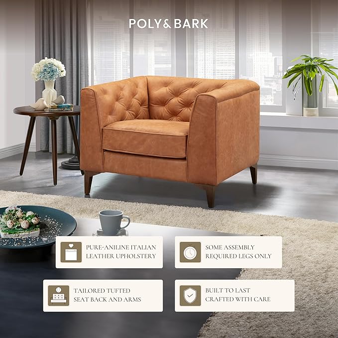Poly & Bark Essex Lounge Chair - Image 6