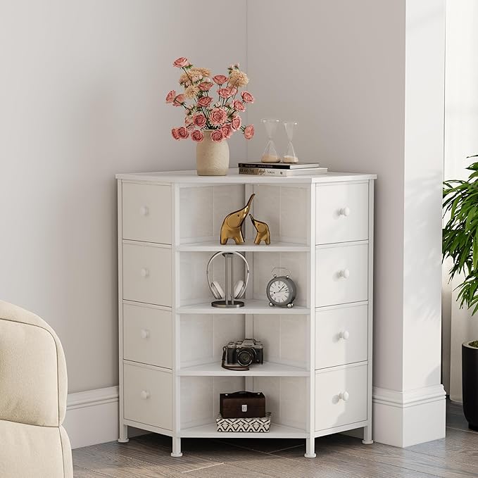 LUMTOK 8 Drawers Corner Dresser - Image 7