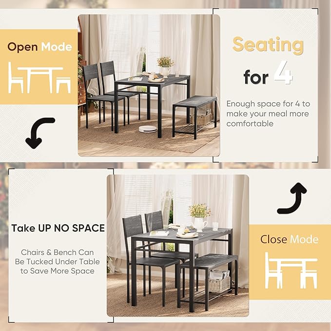 Shahoo Kitchen Table and 2 Chairs - Image 5
