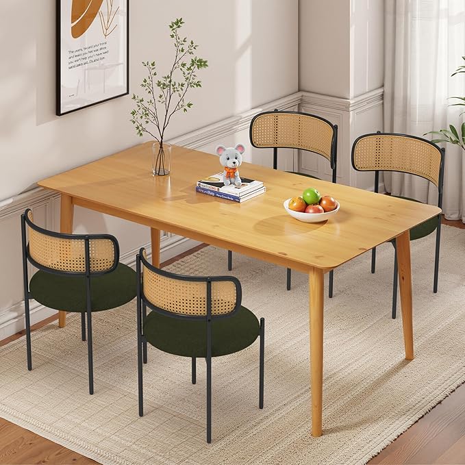 Mid Century Modern Dining Chairs Set of 2 - Image 4