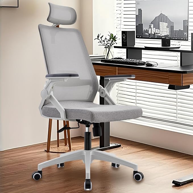 Ergonomic Swivel Task Chair High Back Home Desk Chair Computer Office Chair - Image 2