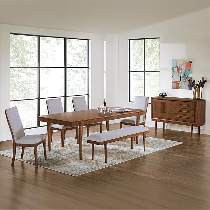 Signature Design by Ashley Lyncott Mid-Century Dining Extension Table - Image 7