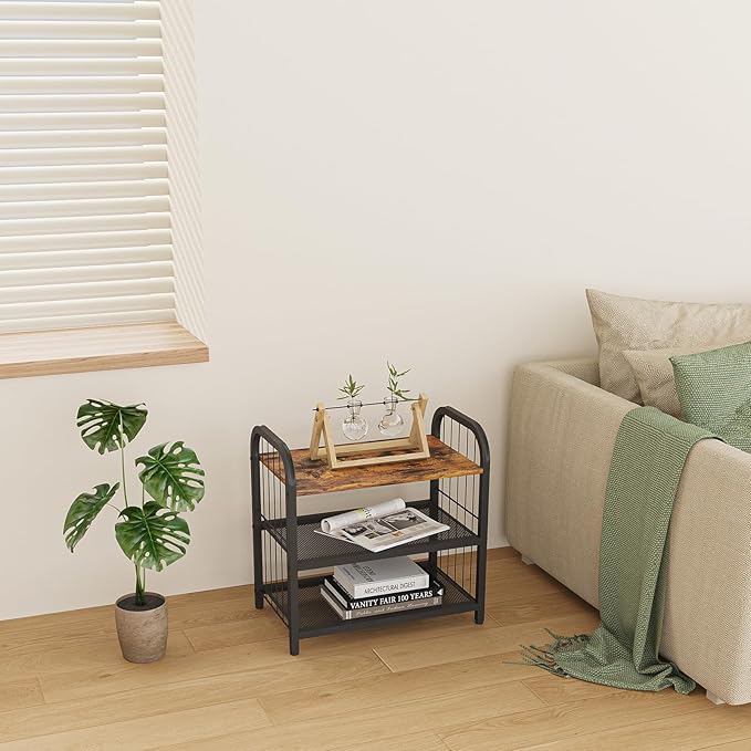 Shoe Rack, 3-Tier Shoe Organizer - Image 5