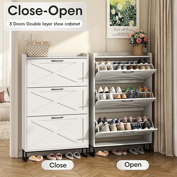 Maupvit Shoe Storage Cabinet - Image 3