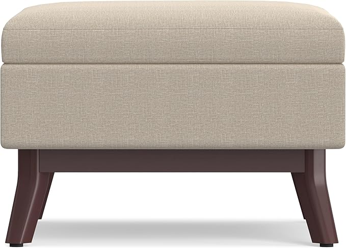 SIMPLIHOME Owen 34 inch Wide Mid Century Modern Rectangle Coffee Table Storage - Image 7