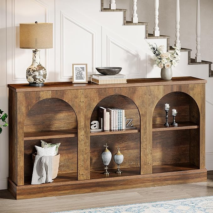 Tribesigns Farmhouse Console Table, 63-Inch Long Entryway Table - Image 3