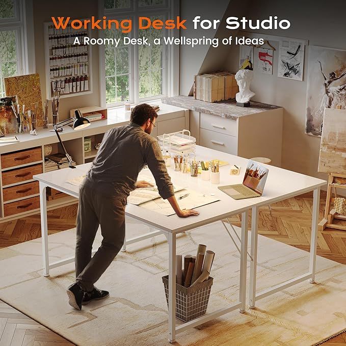 PRAISUN 48 X 24 Inch Computer Desk - Image 8