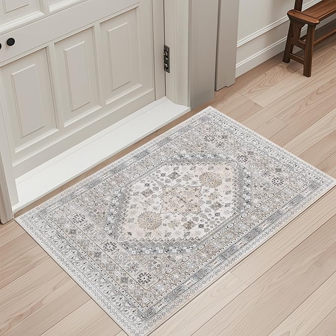 zesthome 2x3 Entryway Rug, Soft Washable Rugs, Non Slip Area Rug, Stain - Image 7