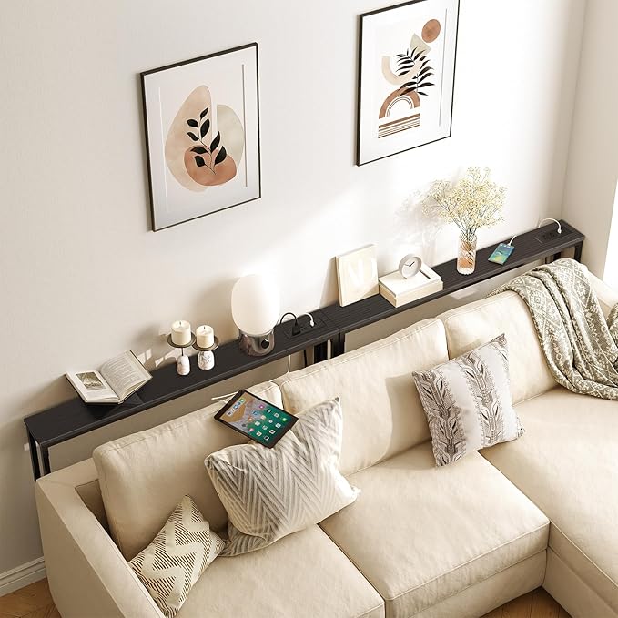 HOOBRO 47.2" Skinny Console Table - Image 7