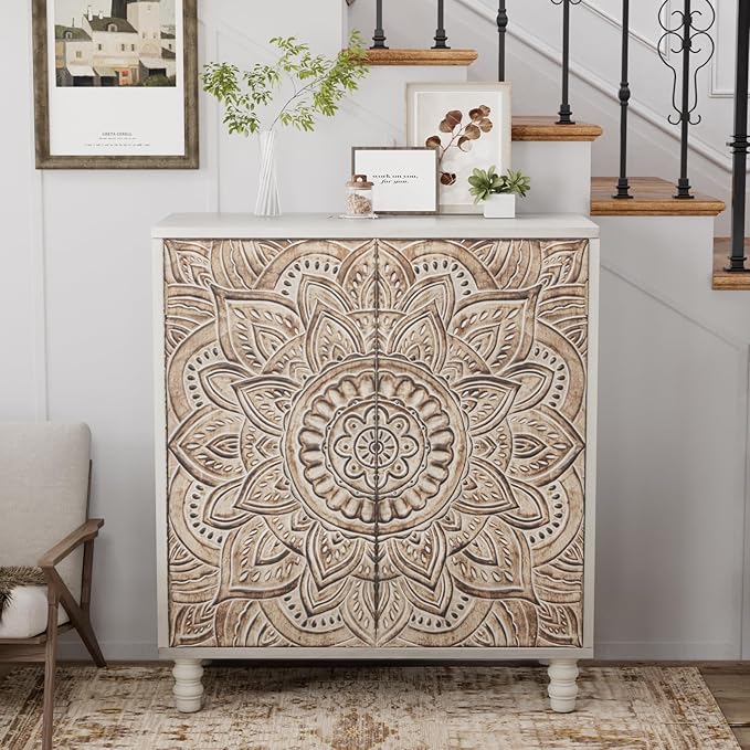 COSIEST 32" W Sideboard Buffet Cabinet - Image 8